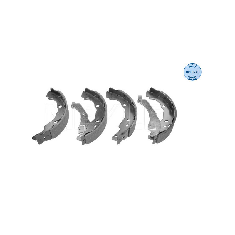 MEYLE 16-14 533 0012 Sada brzdových čelistí pro Clio Logan Sandero Thalia 208 C3 301 C-Elysee DS3