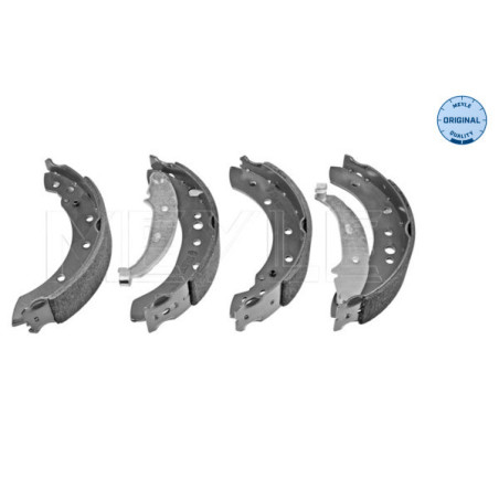 MEYLE 11-14 533 0020 Kit ganasce freno per Peugeot 206 206+