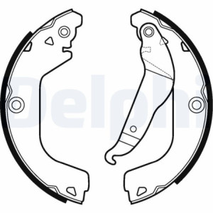 DELPHI LS2123 Kit ganasce freno per