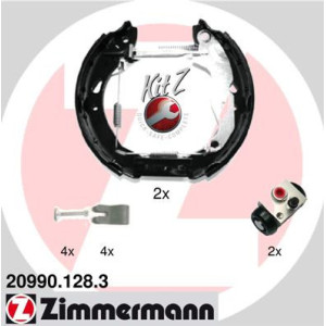 ZIMMERMANN 20990.128.3 Brake Shoe Set Rear for
