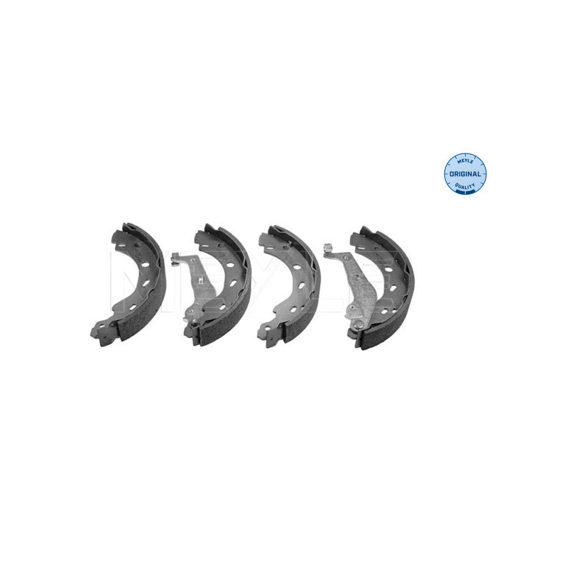 MEYLE 014 533 0000 Zestaw szczęk hamulcowych dla City-Coupe Fortwo Cabrio Roadster Crossblade