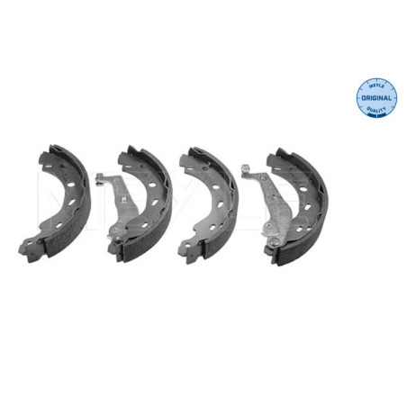 MEYLE 014 533 0000 Zestaw szczęk hamulcowych dla City-Coupe Fortwo Cabrio Roadster Crossblade