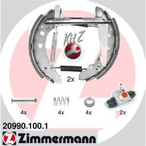 ZIMMERMANN 20990.100.1 Kit ganasce freno per