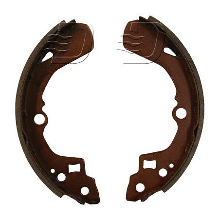 DENCKERMANN B120001 Bremsbackensatz für