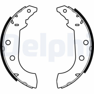DELPHI LS1347 Kit ganasce freno per