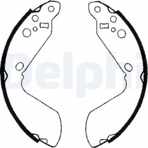 DELPHI LS1651 Juego de zapatas de frenos para