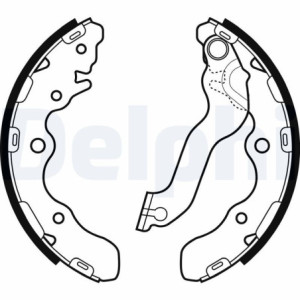 DELPHI LS2072 Brake Shoe Set Rear for