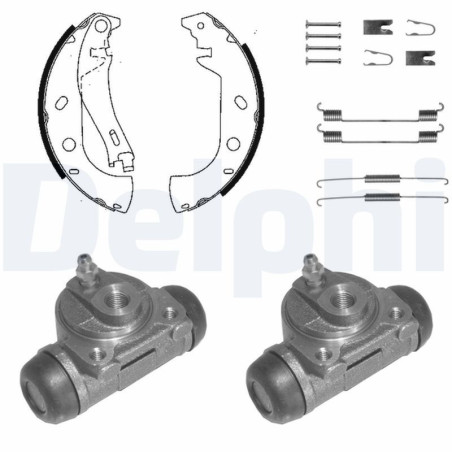 DELPHI KP1116 Kit ganasce freno per
