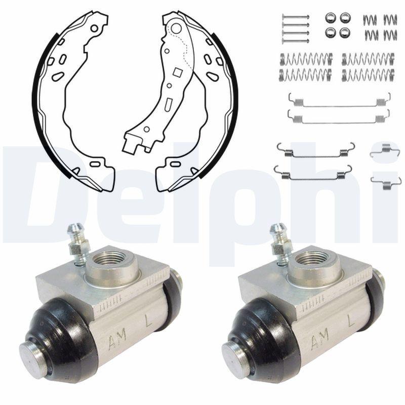 DELPHI KP1146 Kit ganasce freno per