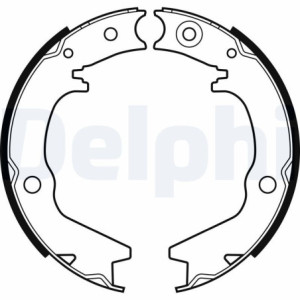 DELPHI LS2145 Kit ganasce freno per
