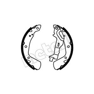 METELLI 53-0741 Brake Shoe Set Rear for