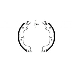 TEXTAR 91050900 Juego de zapatas de frenos trasero para HiAce Hilux Granvia Taro