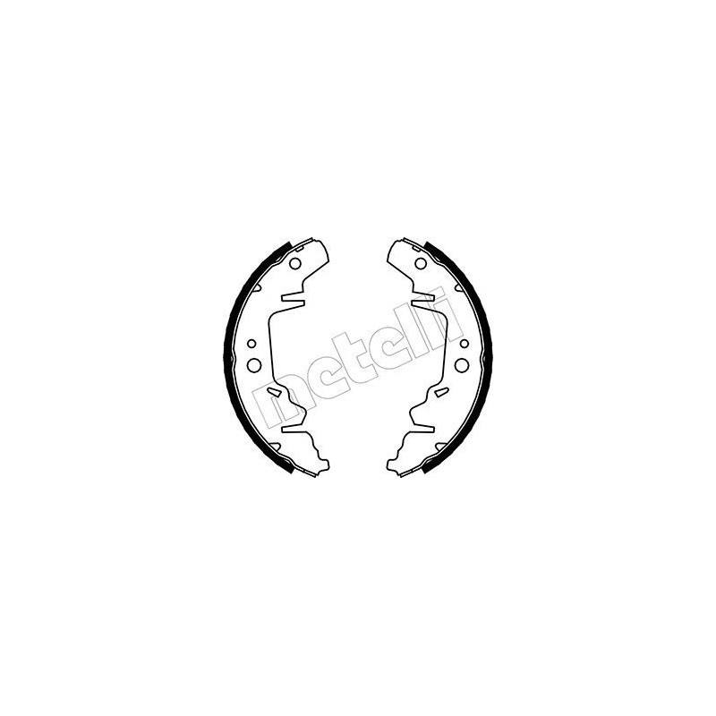 METELLI 53-0026 Kit ganasce freno per