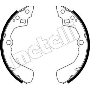 METELLI 53-0037 Zestaw szczęk hamulcowych dla