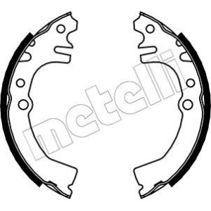 METELLI 53-0038 Zestaw szczęk hamulcowych dla
