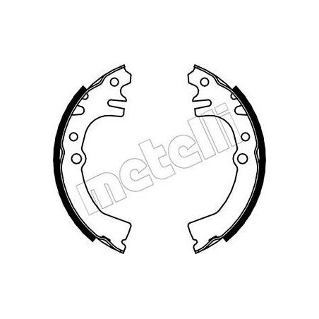 METELLI 53-0038 Brake Shoe Set for