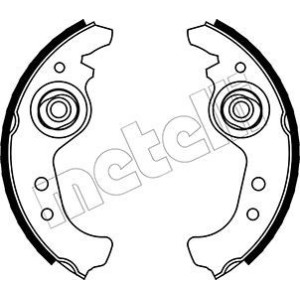 METELLI 53-0063 Kit ganasce freno per