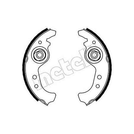 METELLI 53-0063 Bremsbackensatz für