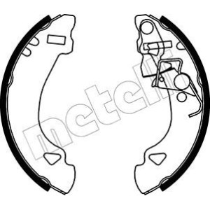 METELLI 53-0069 Juego de zapatas de frenos para