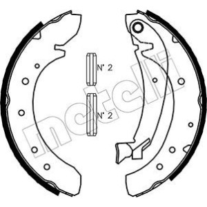 METELLI 53-0073 Bremsbackensatz für
