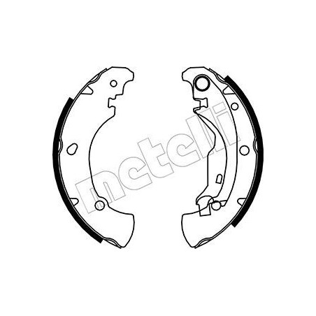 METELLI 53-0076 Bremsbackensatz für