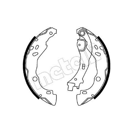 METELLI 53-0085 Brake Shoe Set for