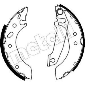METELLI 53-0119 Kit ganasce freno per
