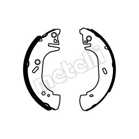 METELLI 53-0123 Jeu de mâchoires de frein pour