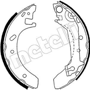 METELLI 53-0124 Kit ganasce freno per