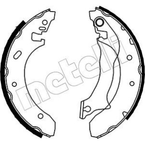 METELLI 53-0125 Brake Shoe Set Rear for