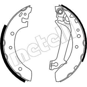 METELLI 53-0129 Brake Shoe Set Rear for