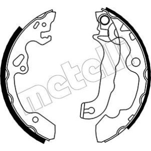 METELLI 53-0133 Kit ganasce freno per