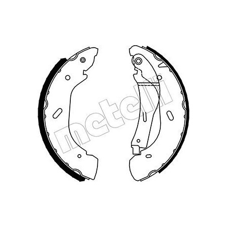 METELLI 53-0134 Brake Shoe Set for