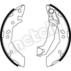 METELLI 53-0168 Kit ganasce freno per
