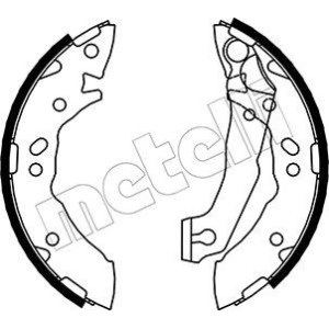 METELLI 53-0169 Brake Shoe Set for