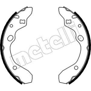 METELLI 53-0210 Sada brzdových čelistí pro