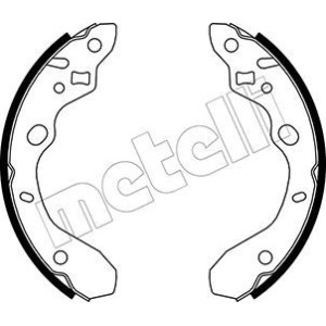 METELLI 53-0214 Kit ganasce freno per