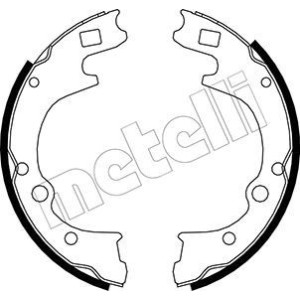 METELLI 53-0221 Sada brzdových čelistí pro
