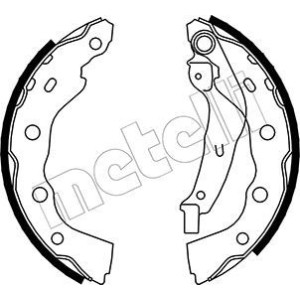 METELLI 53-0259 Jeu de mâchoires de frein pour