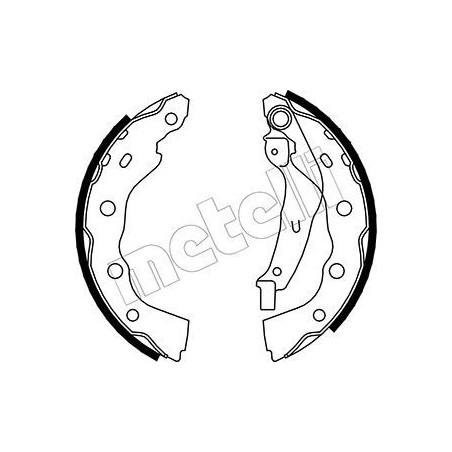 METELLI 53-0259 Brake Shoe Set Rear for
