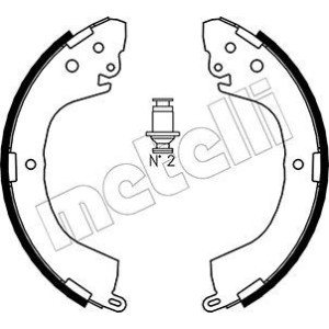 METELLI 53-0260 Zestaw szczęk hamulcowych dla