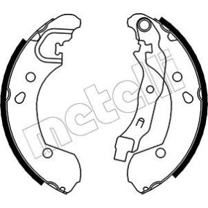 METELLI 53-0290 Bremsbackensatz für