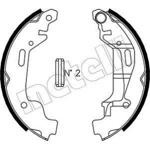 METELLI 53-0314 Brake Shoe Set for