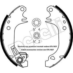 METELLI 53-0320Y Brake Shoe Set for
