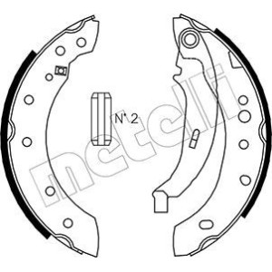 METELLI 53-0332 Brake Shoe Set for