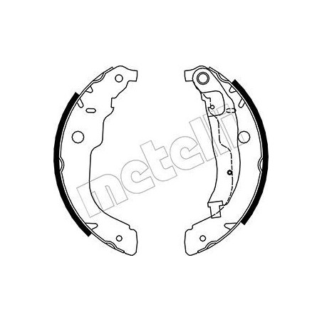 METELLI 53-0333 Brake Shoe Set for