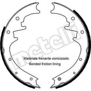 METELLI 53-0352 Bremsbackensatz für
