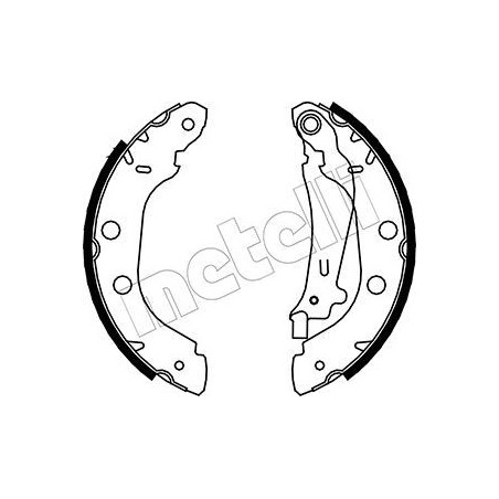 METELLI 53-0354 Kit ganasce freno per