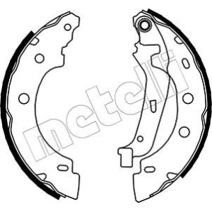 METELLI 53-0355 Kit ganasce freno per