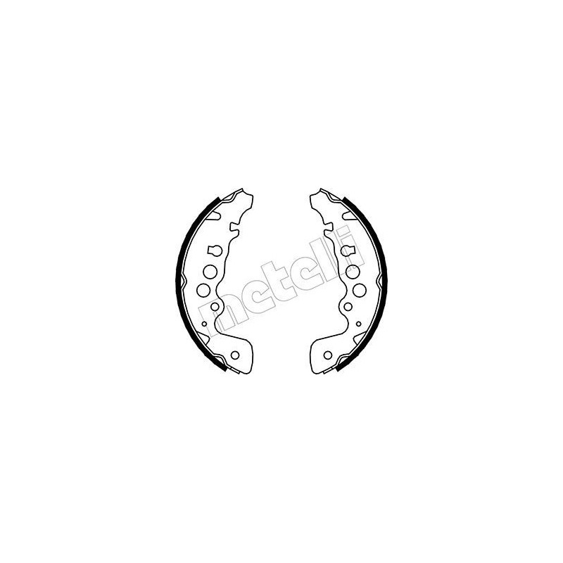 METELLI 53-0401 Kit ganasce freno per